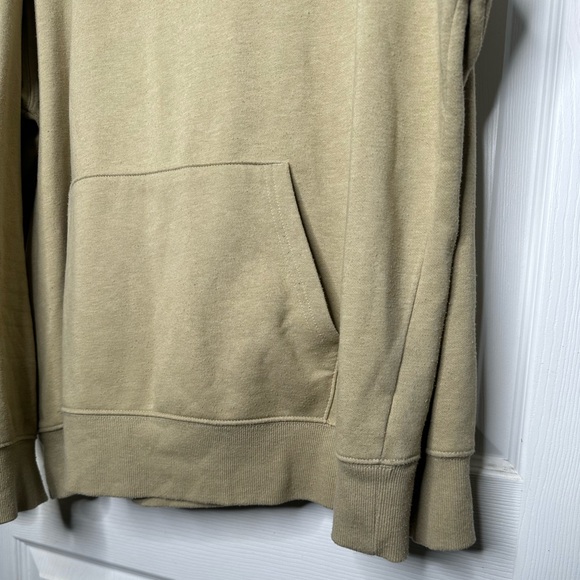 The North Face Men's Hoodie Half Dome Logo Pullover Sweatshirt Size XL Tan Beige - Picture 7 of 9